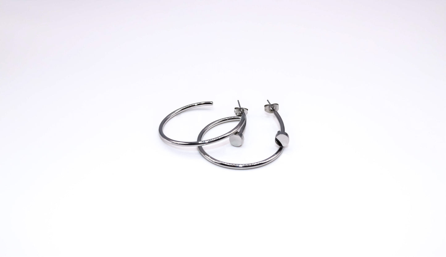 Boucles d'oreilles Clou