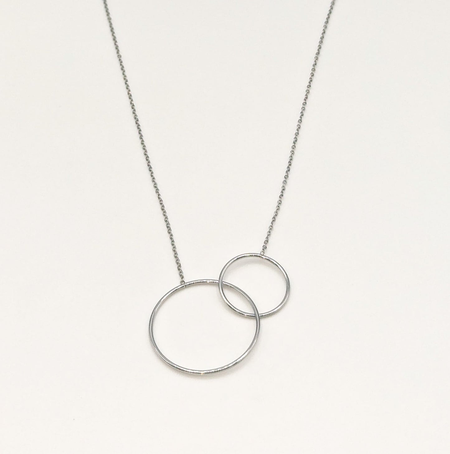 Collier double cercle
