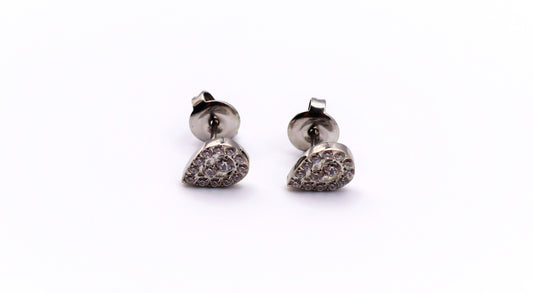 Boucles d'oreilles Gouttes strass