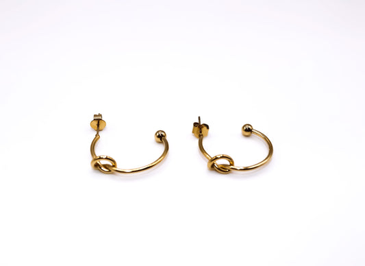 Boucles d'oreilles Noeud